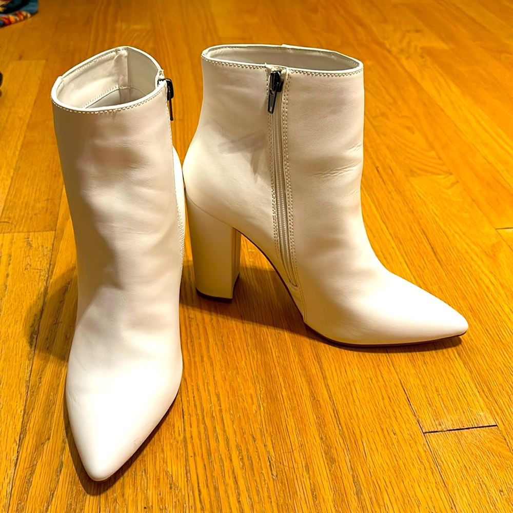 White Boots with Heels